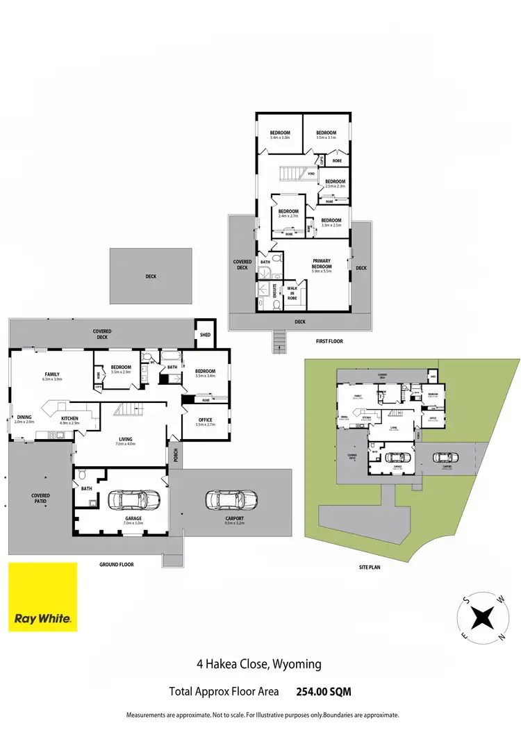 Floorplan of Homely house listing, 4 Hakea Close, Wyoming NSW 2250