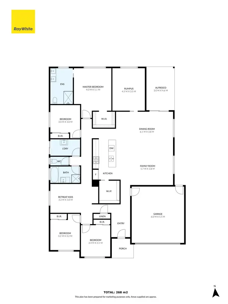Floorplan of Homely house listing, 58 Winfred Drive, Mambourin VIC 3024