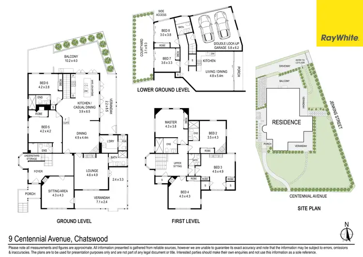 Floorplan of Homely house listing, 9 Centennial Avenue, Chatswood NSW 2067