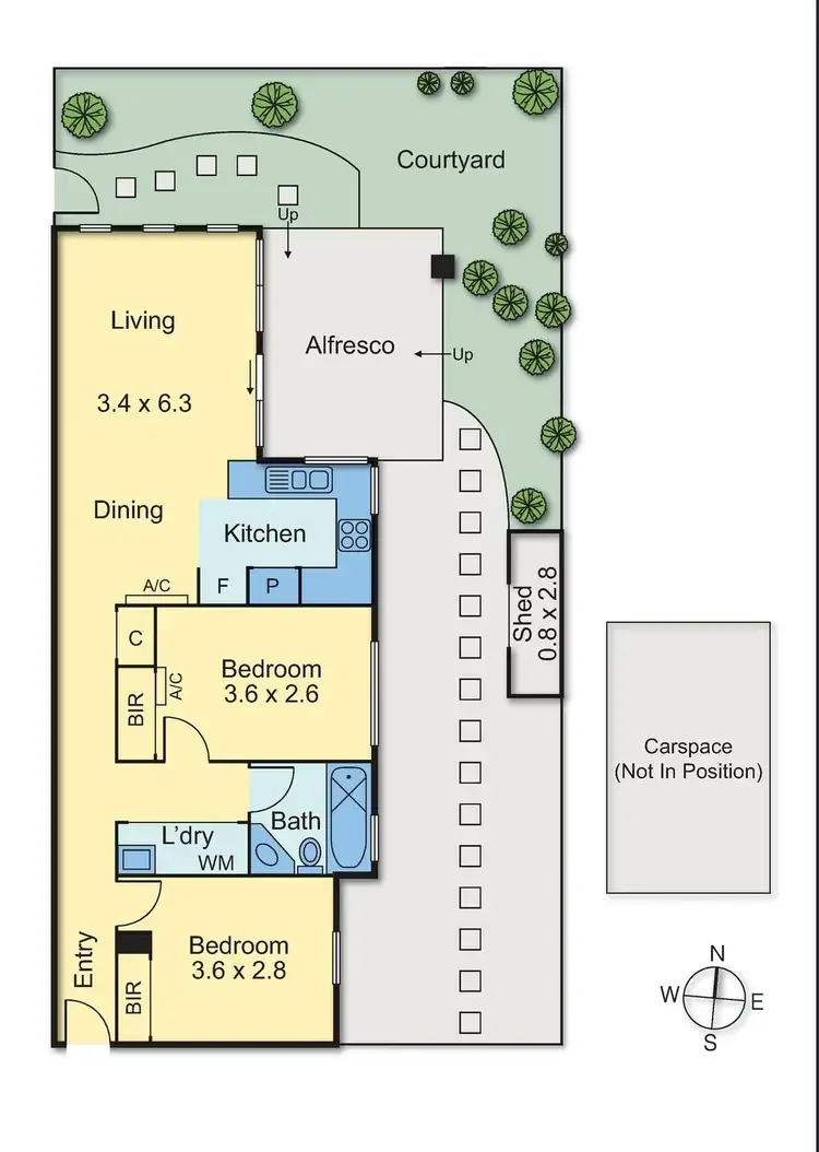 Floorplan of Homely apartment listing, 3/5 View Road, Bayswater VIC 3153