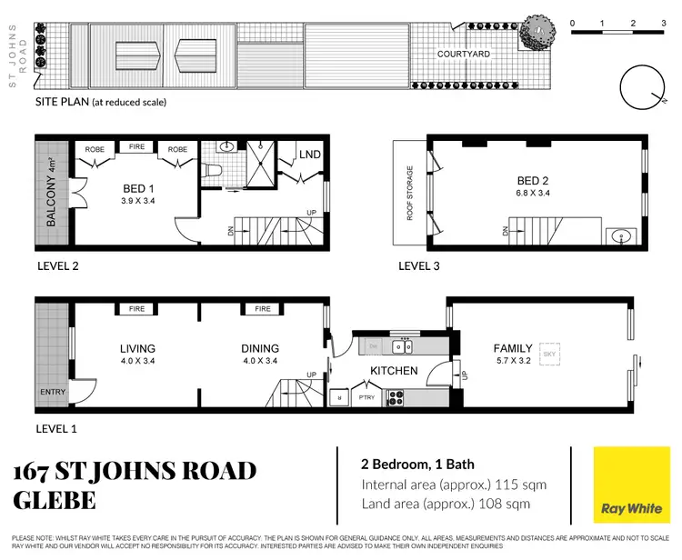 Floorplan of Homely house listing, 167 St Johns Road, Glebe NSW 2037