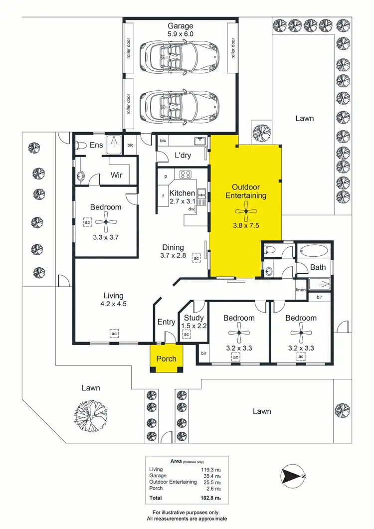 Floorplan of Homely house listing, 62 Dorene Street, St Marys SA 5042
