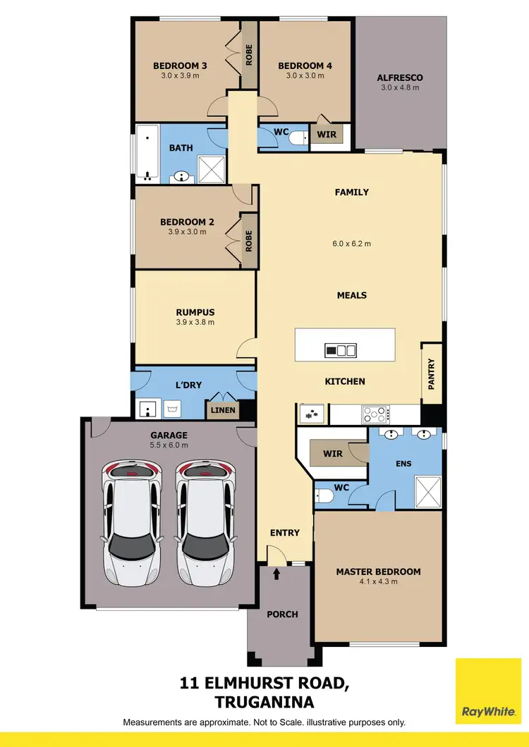 Floorplan of Homely house listing, 11 Elmhurst Road, Truganina VIC 3029