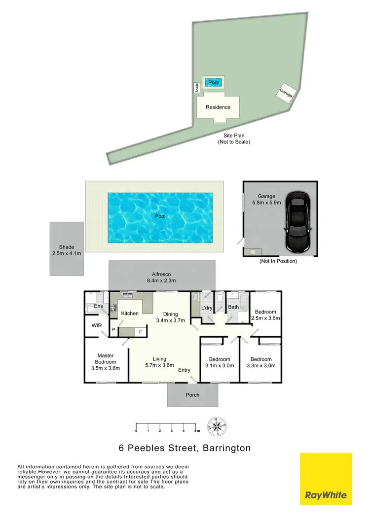 Floorplan of Homely house listing, 6 Peebles Street, Barrington NSW 2422