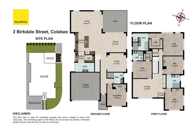 Floorplan of Homely house listing, 2 Birkdale Street, Colebee NSW 2761