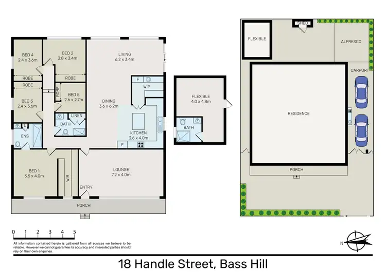 Floorplan of Homely house listing, 18 Handle Street, Bass Hill NSW 2197