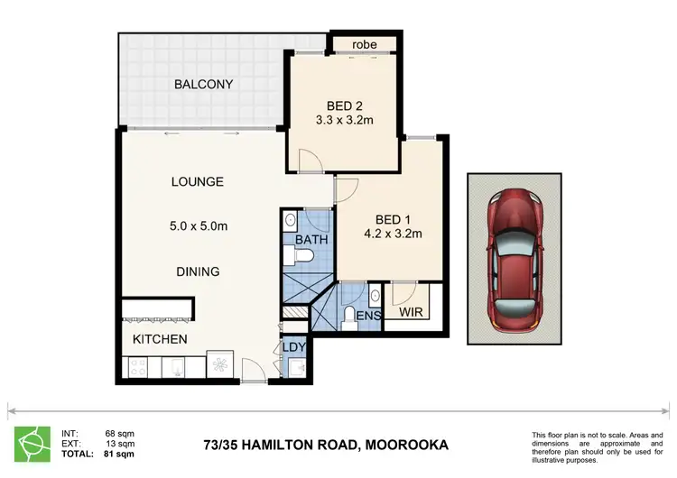 Floorplan of Homely unit listing, 75/35 Hamilton Road, Moorooka QLD 4105
