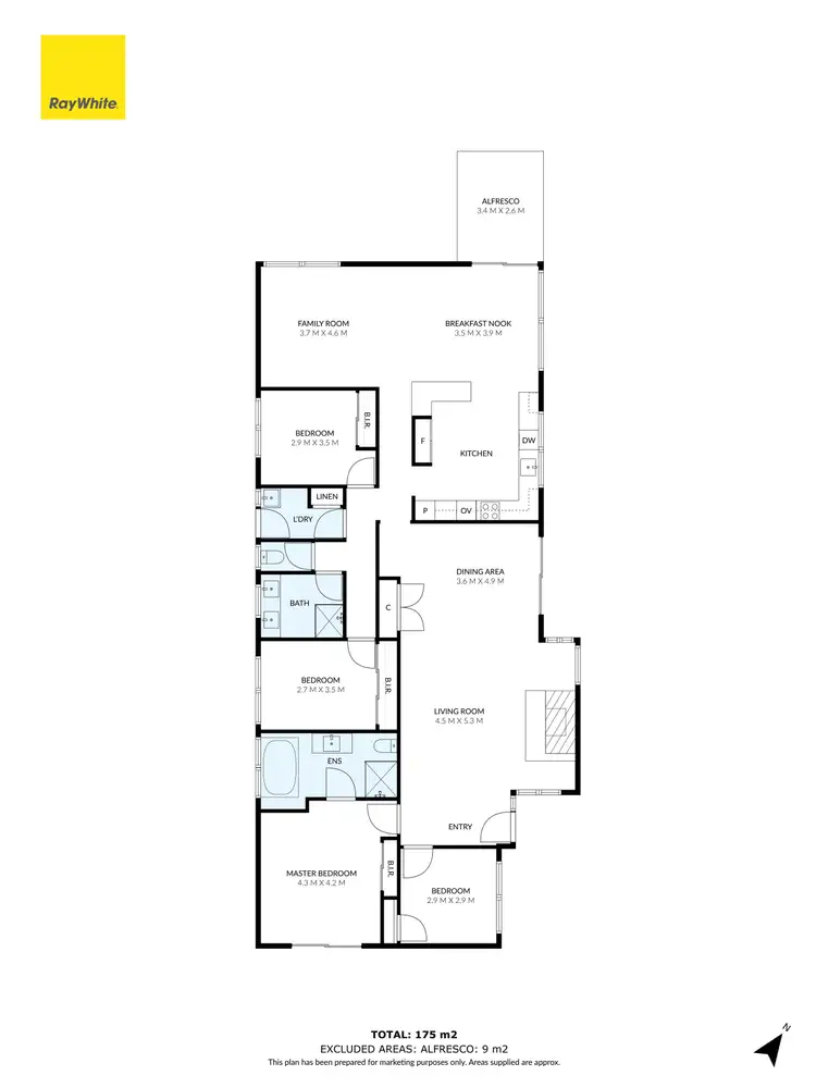 Floorplan of Homely house listing, 22 Colorado Court, Werribee VIC 3030