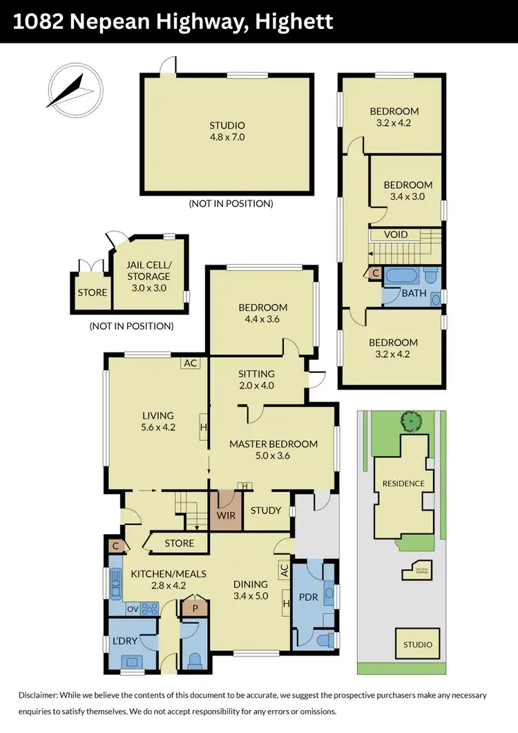 Floorplan of Homely house listing, 1082 Nepean Highway, Highett VIC 3190