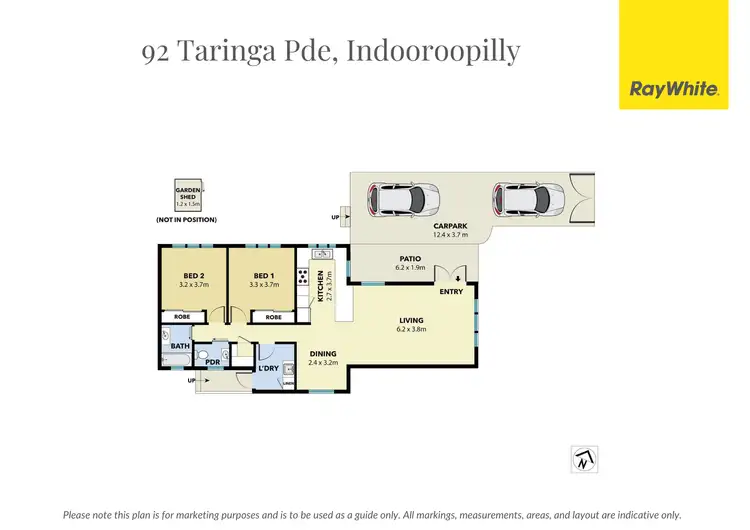 Floorplan of Homely house listing, 92 Taringa Parade, Indooroopilly QLD 4068