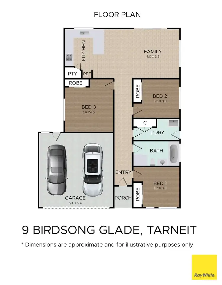 Floorplan of Homely house listing, 9 Birdsong Glade, Tarneit VIC 3029