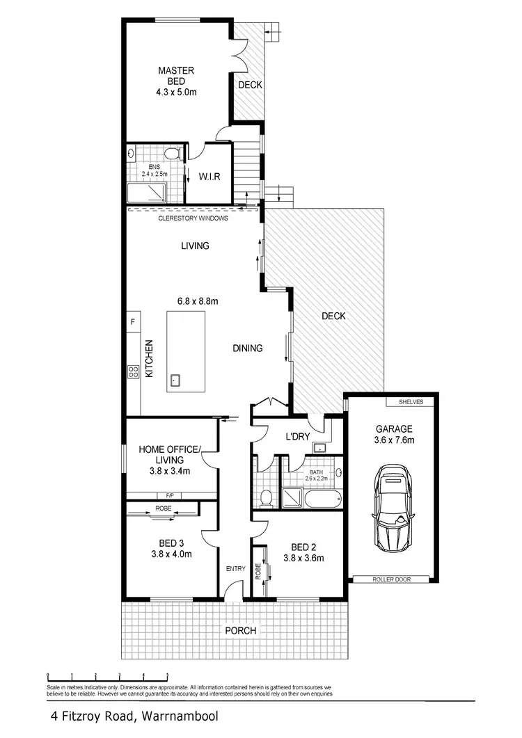 Floorplan of Homely house listing, 4 Fitzroy Road, Warrnambool VIC 3280