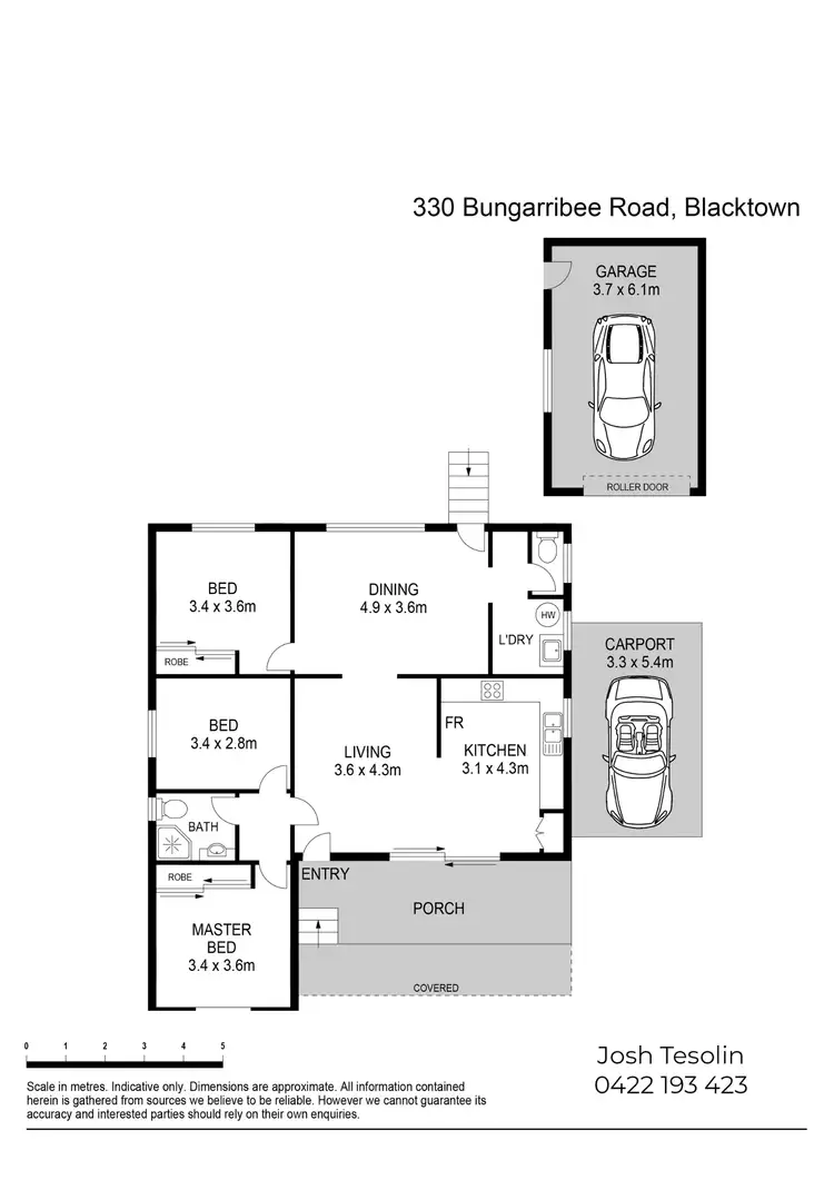 Floorplan of Homely house listing, 330 Bungarribee Road, Blacktown NSW 2148