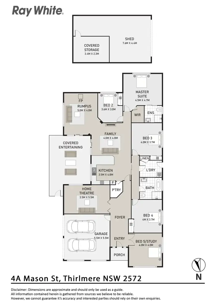 Floorplan of Homely house listing, 4A Mason Street, Thirlmere NSW 2572