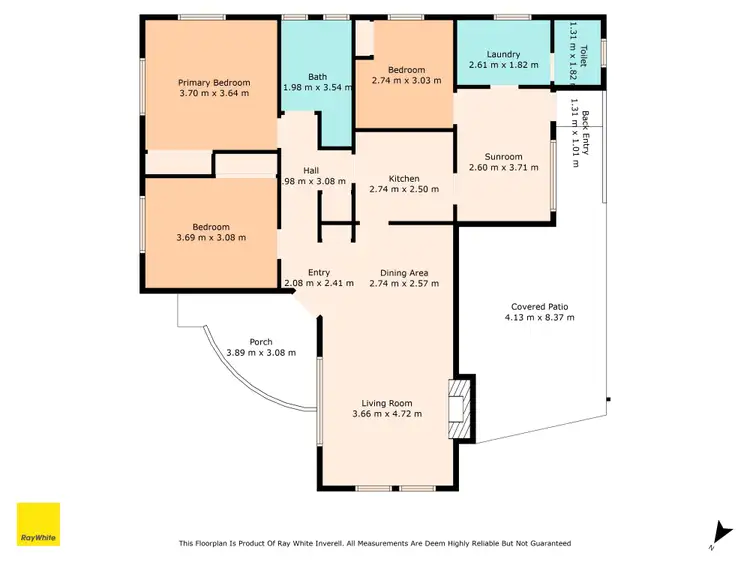 Floorplan of Homely house listing, 78 Rose Street, Inverell NSW 2360