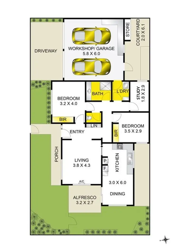 Floorplan of Homely house listing, 19 Wimmera Street, Belmont VIC 3216