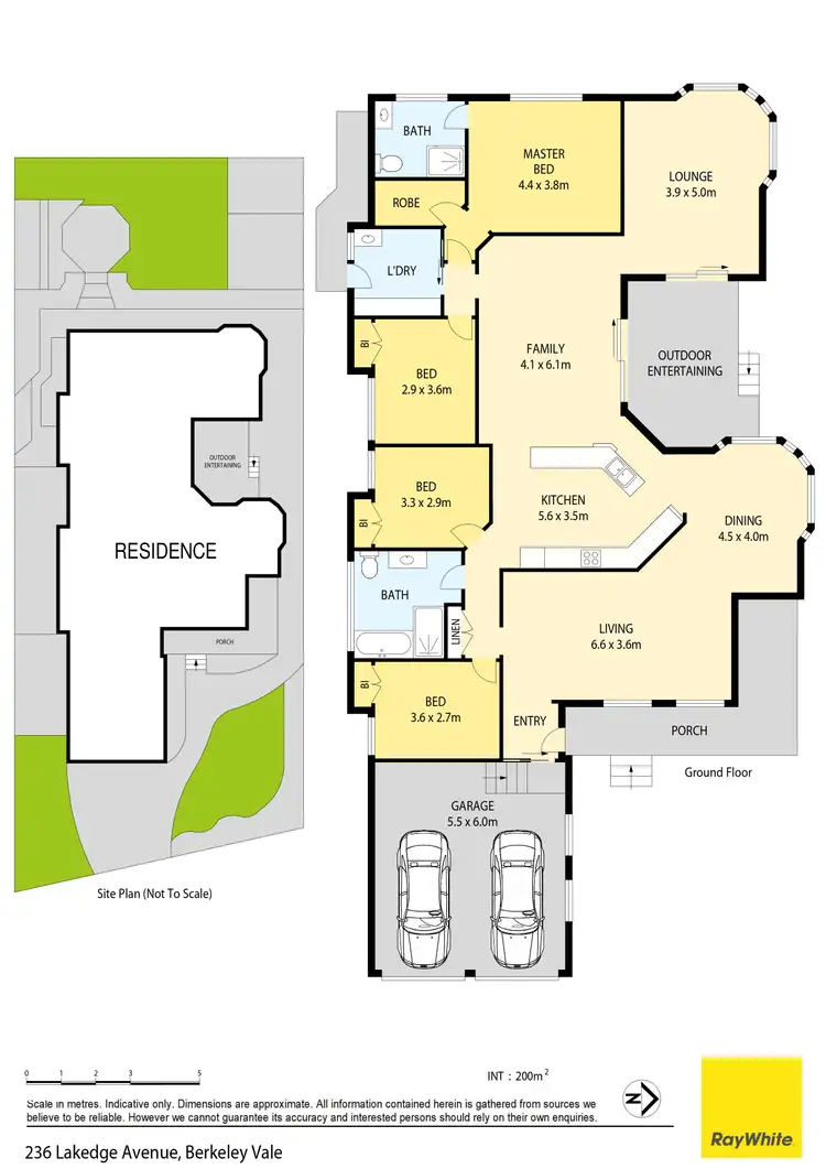 Floorplan of Homely house listing, 236 Lakedge Avenue, Berkeley Vale NSW 2261