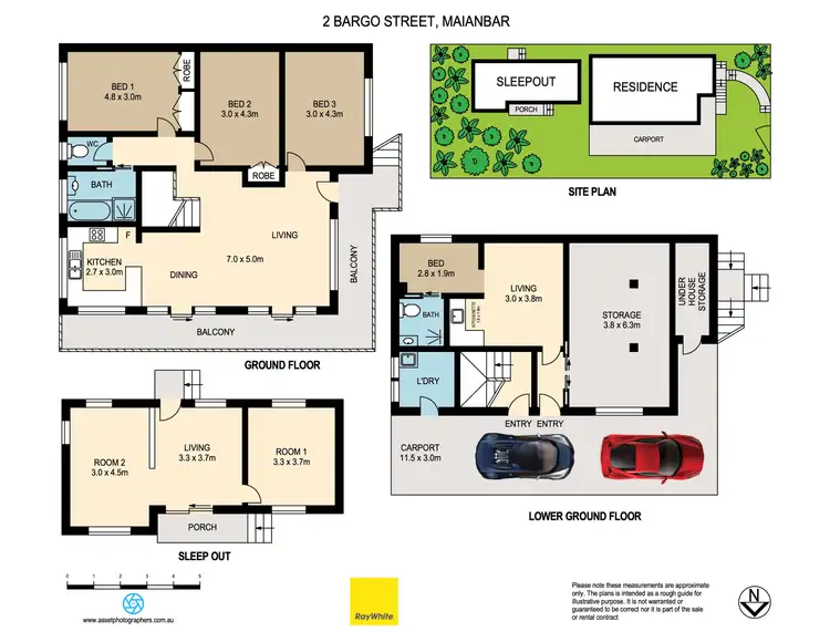 Floorplan of Homely house listing, 2 Bargo Street, Maianbar NSW 2230
