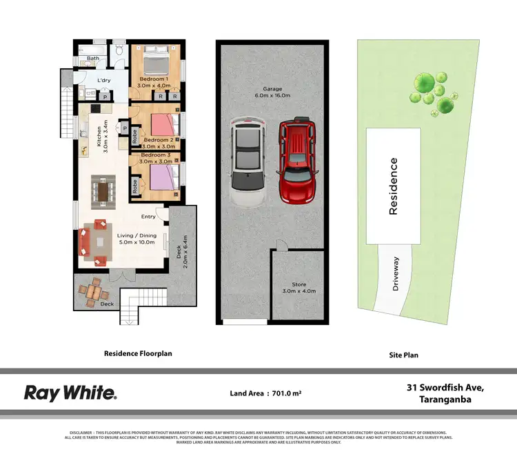 Floorplan of Homely house listing, 31 Swordfish Avenue, Taranganba QLD 4703
