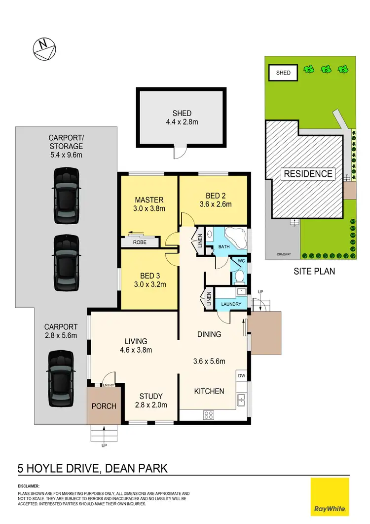 Floorplan of Homely house listing, 5 Hoyle Drive, Dean Park NSW 2761