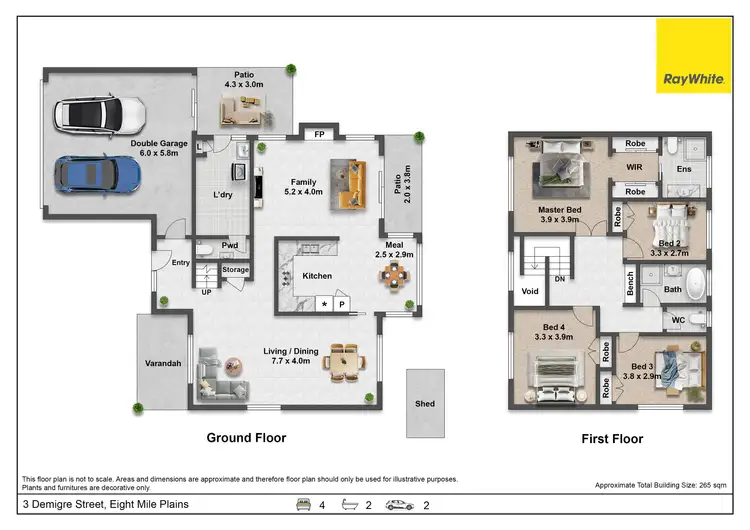 Floorplan of Homely house listing, 3 Demigre Street, Eight Mile Plains QLD 4113