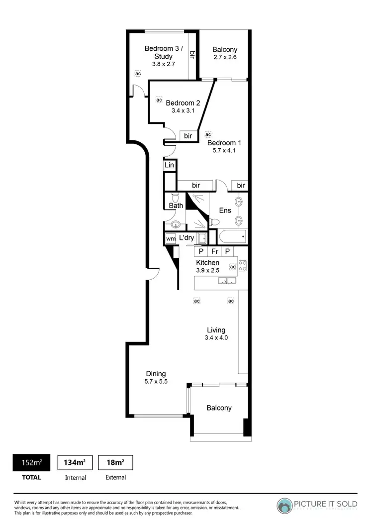 Floorplan of Homely apartment listing, 16B/16-20 Hurtle Square, Adelaide SA 5000