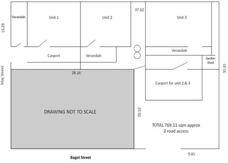 Floorplan of Homely block of units listing, 14 May Street, Wallaroo SA 5556