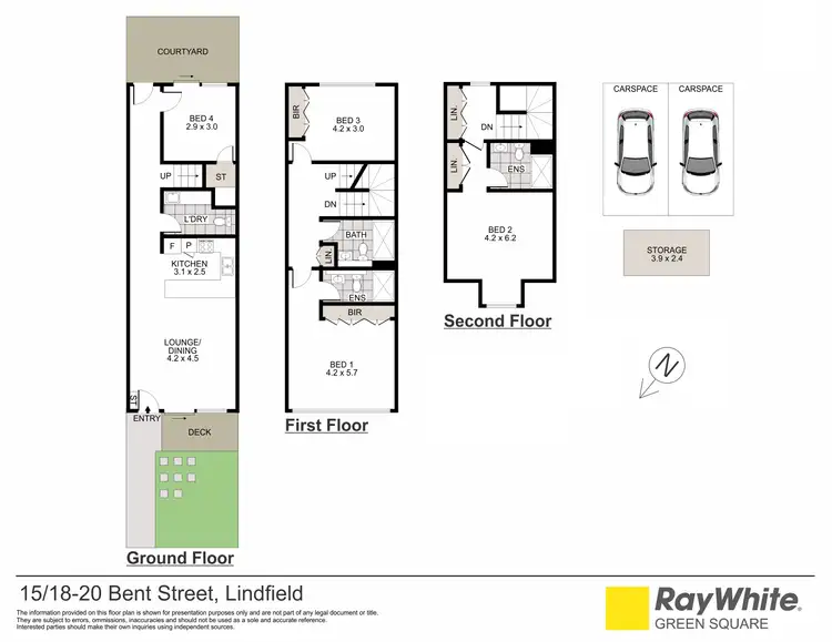 Floorplan of Homely townhouse listing, 15/18-20 Bent Street, Lindfield NSW 2070