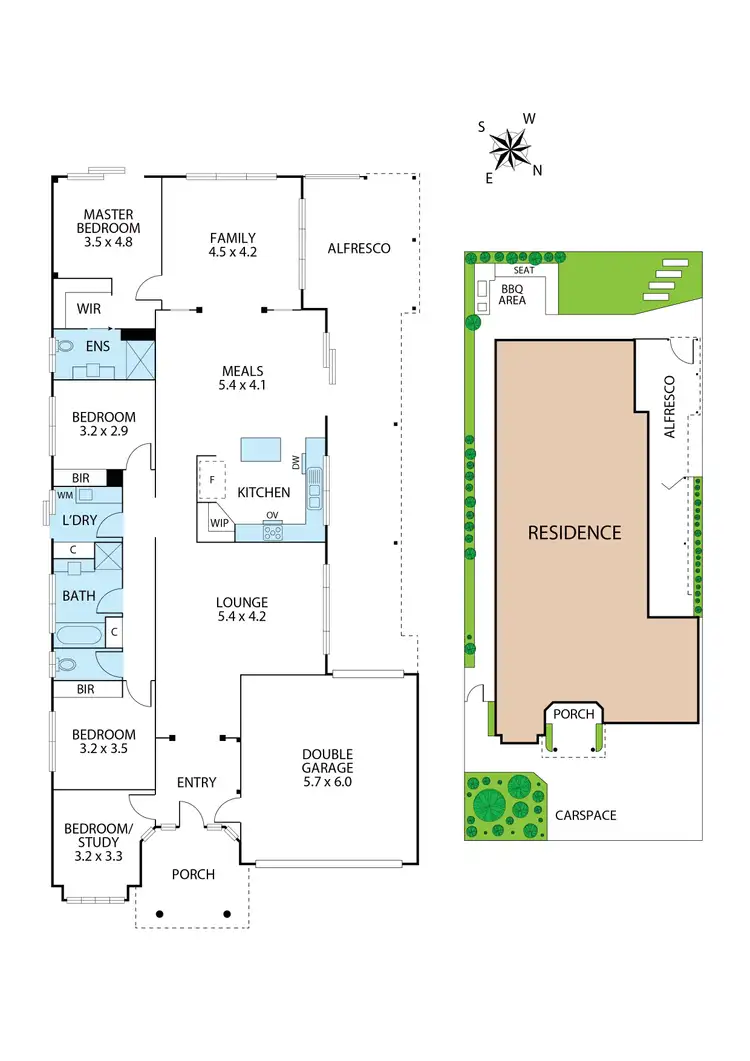 Floorplan of Homely house listing, 8 Peterborough Drive, Doreen VIC 3754