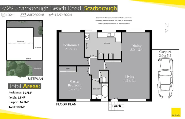 Floorplan of Homely villa listing, 9/29 Scarborough Beach Road, Scarborough WA 6019