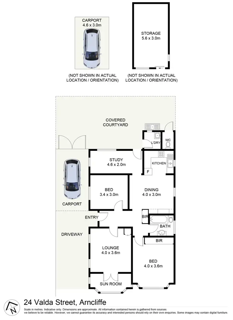 Floorplan of Homely house listing, 24 Valda Avenue, Arncliffe NSW 2205