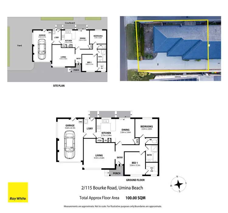 Floorplan of Homely villa listing, 2/115 Bourke Road, Umina Beach NSW 2257