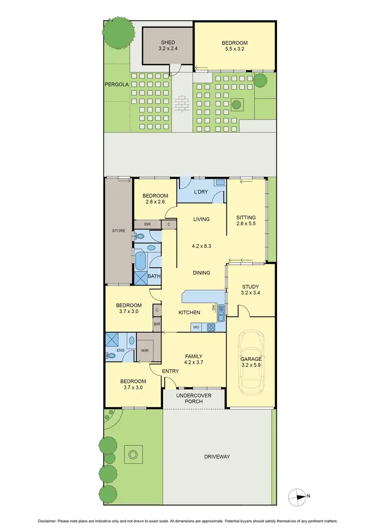 Floorplan of Homely house listing, 8 Dowding Close, Fawkner VIC 3060
