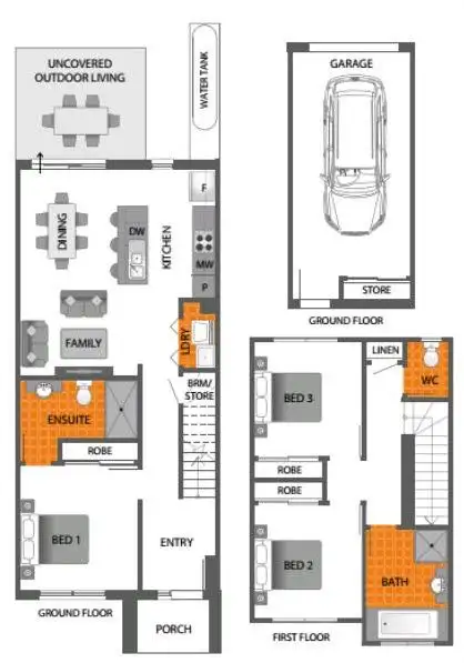 Floorplan of Homely house listing, 4B Beadman Street, Willow Vale QLD 4209