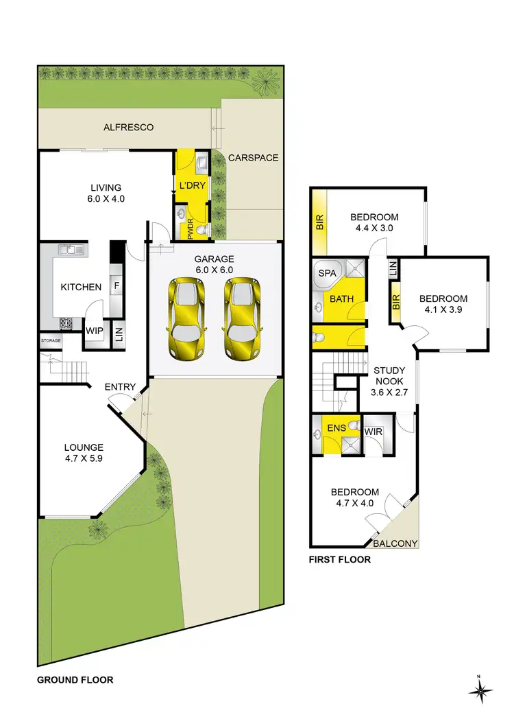 Floorplan of Homely house listing, 24 Nireeda Court, Wandana Heights VIC 3216