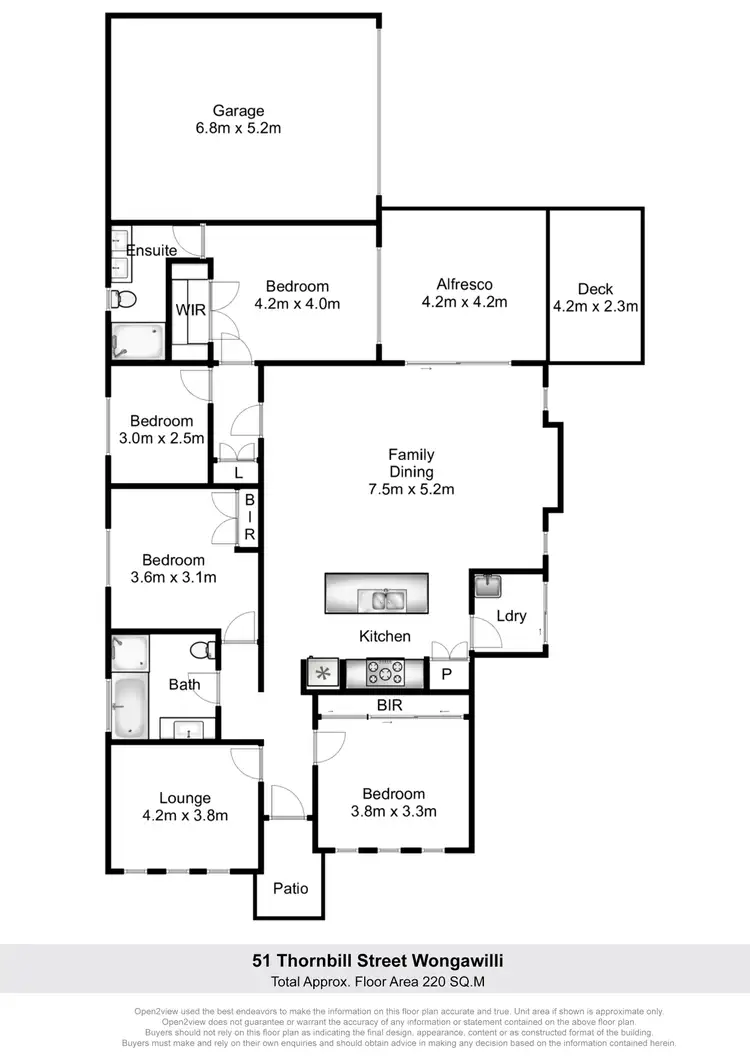 Floorplan of Homely house listing, 51 Thornbill Street, Wongawilli NSW 2530