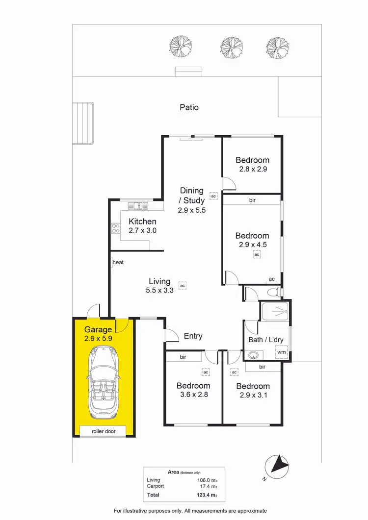 Floorplan of Homely house listing, 24 Bradley Grove, Mitchell Park SA 5043