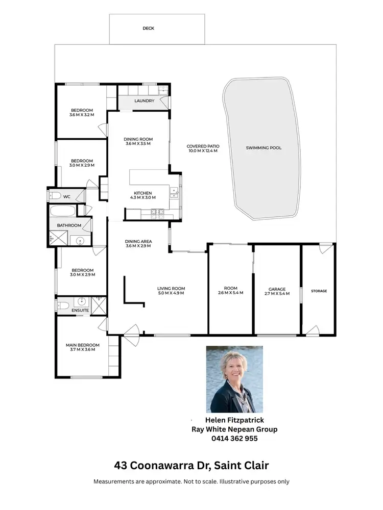Floorplan of Homely house listing, 43 Coonawarra Drive, St Clair NSW 2759