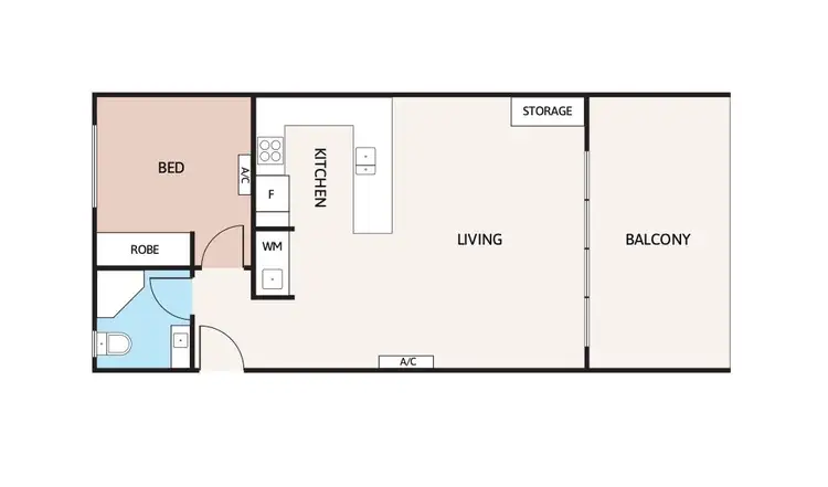 Floorplan of Homely apartment listing, 13/171 Dick Ward Drive, Nightcliff NT 810