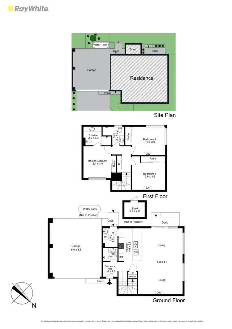 Floorplan of Homely townhouse listing, 3/3 Lorna Street, Seaford VIC 3198