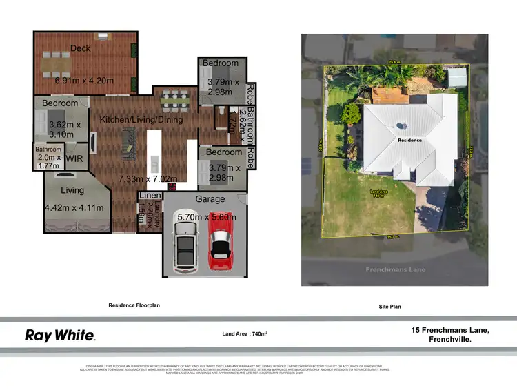 Floorplan of Homely house listing, 15 Frenchmans Lane, Frenchville QLD 4701