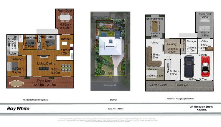 Floorplan of Homely house listing, 27 Macaulay Street, Kawana QLD 4701
