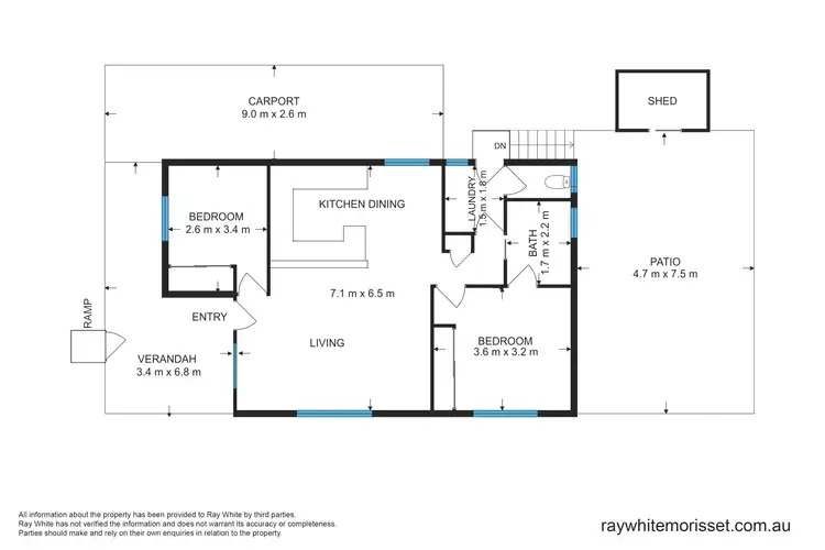 Floorplan of Homely retirement listing, 97/601 Fishery Point Road, Bonnells Bay NSW 2264