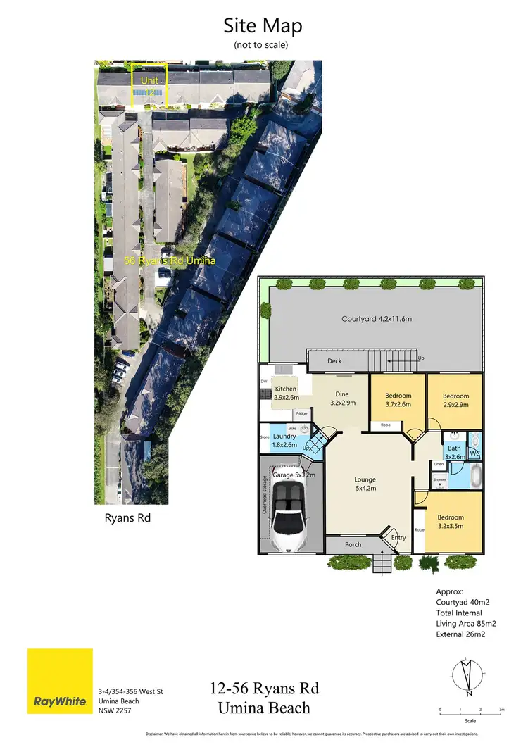 Floorplan of Homely villa listing, 12/56 Ryans Road, Umina Beach NSW 2257