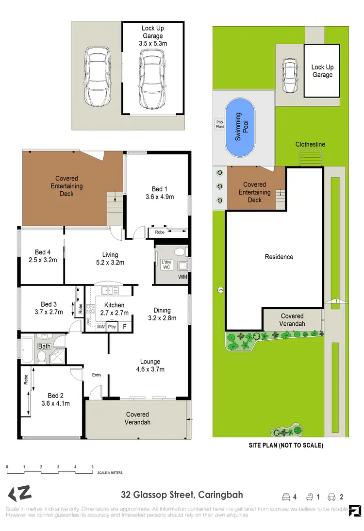 Floorplan of Homely house listing, 32 Glassop Street, Caringbah NSW 2229