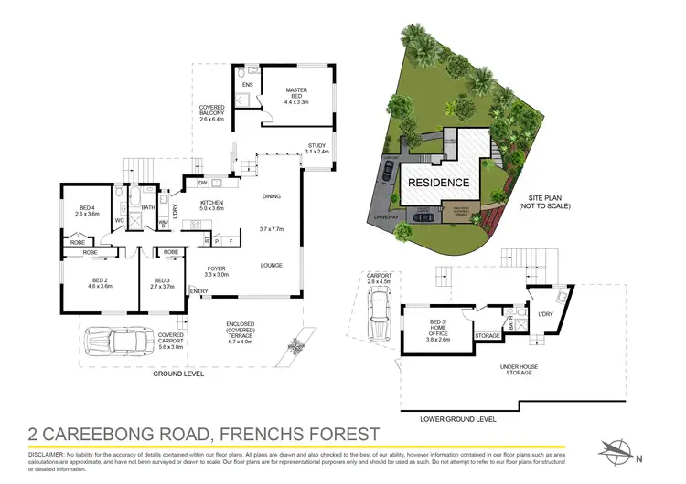 Floorplan of Homely house listing, 2 Careebong Road, Frenchs Forest NSW 2086