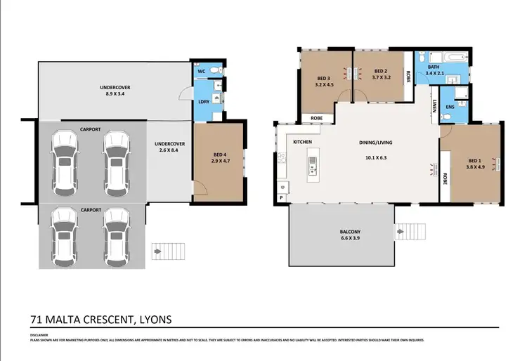 Floorplan of Homely house listing, 71 Matla Crescent, Lyons NT 810