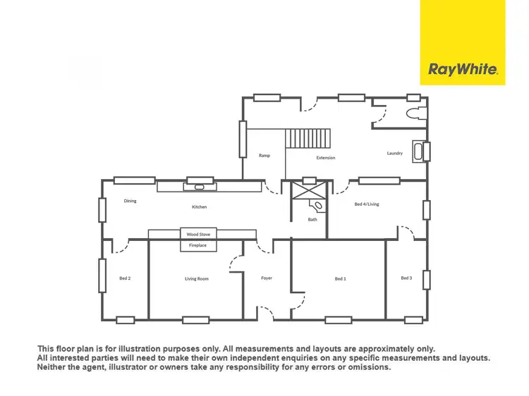 Floorplan of Homely house listing, 35 AMYTON Road, Wilmington SA 5485