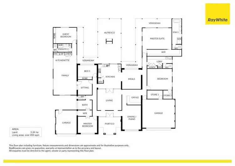 Floorplan of Homely house listing, Address available on request