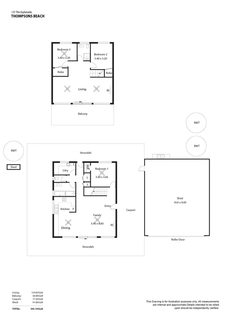 Floorplan of Homely house listing, 137 The Esplanade, Thompson Beach SA 5501